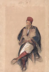 Turco sentado